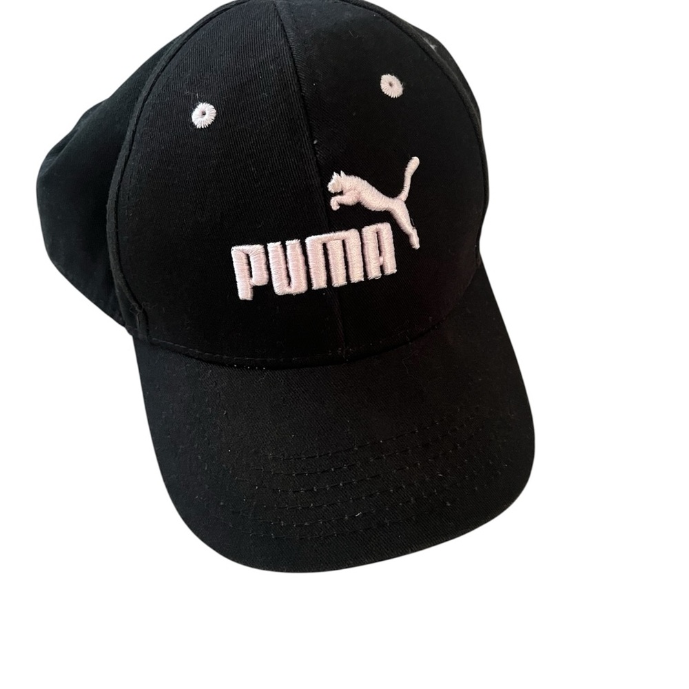 Puma Black and Light Pink Hat